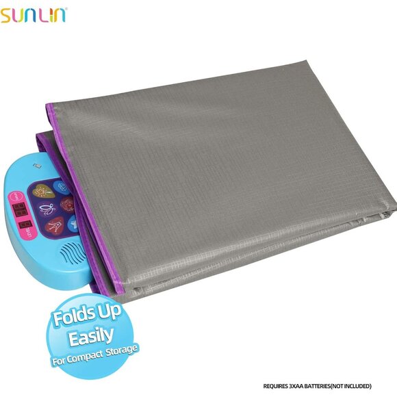 Dance Mat - Rhythm Step Play Mat - Dance Game Toy Pad with LED Lights, Gift for - Picture 7 of 8